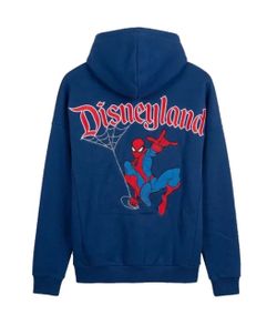 Disneyland Spider-Man Blue Graphic Hoodie