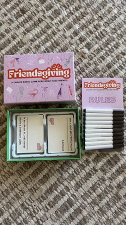 OFF TOPIC Friendsgiving – A Dinner Party Game for Family and Friends