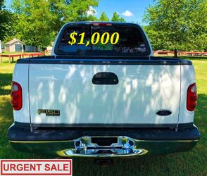 🟢💲1,OOO I am selling my clean title 2OO2 Ford F-150 XLT runs great no issues Cold AC Clean title🟢