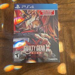 Guilty Gear Xrd SIGN Limited Edition PS4 NIB