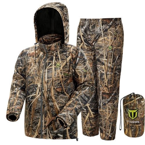 TideWe Rain Suit, Waterproof Breathable Lightweight Rain Coat & Pant
