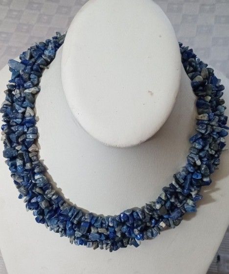 Lapis Lazuli Choker 17"