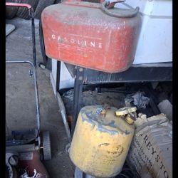 2 Old Metal Gas /Diesel Cans $25 Each