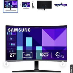 Samsung 27 inch Curved LED LCD Monitor - C27F396FHN