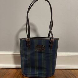 Beautiful Longaberger Collection Club Canvas Tote 
