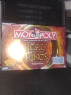 Monopoly Lord of the Rings Trilogy Edition