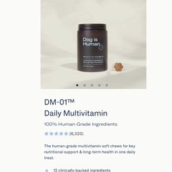 New Dog Multivitamin 60ct Soft Chew  