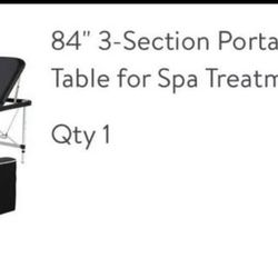 New in Box 84-Inch Table for Tattoos/Massages, etc.
