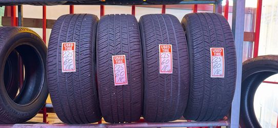4 Used Tires 225/60/18 good year eagle