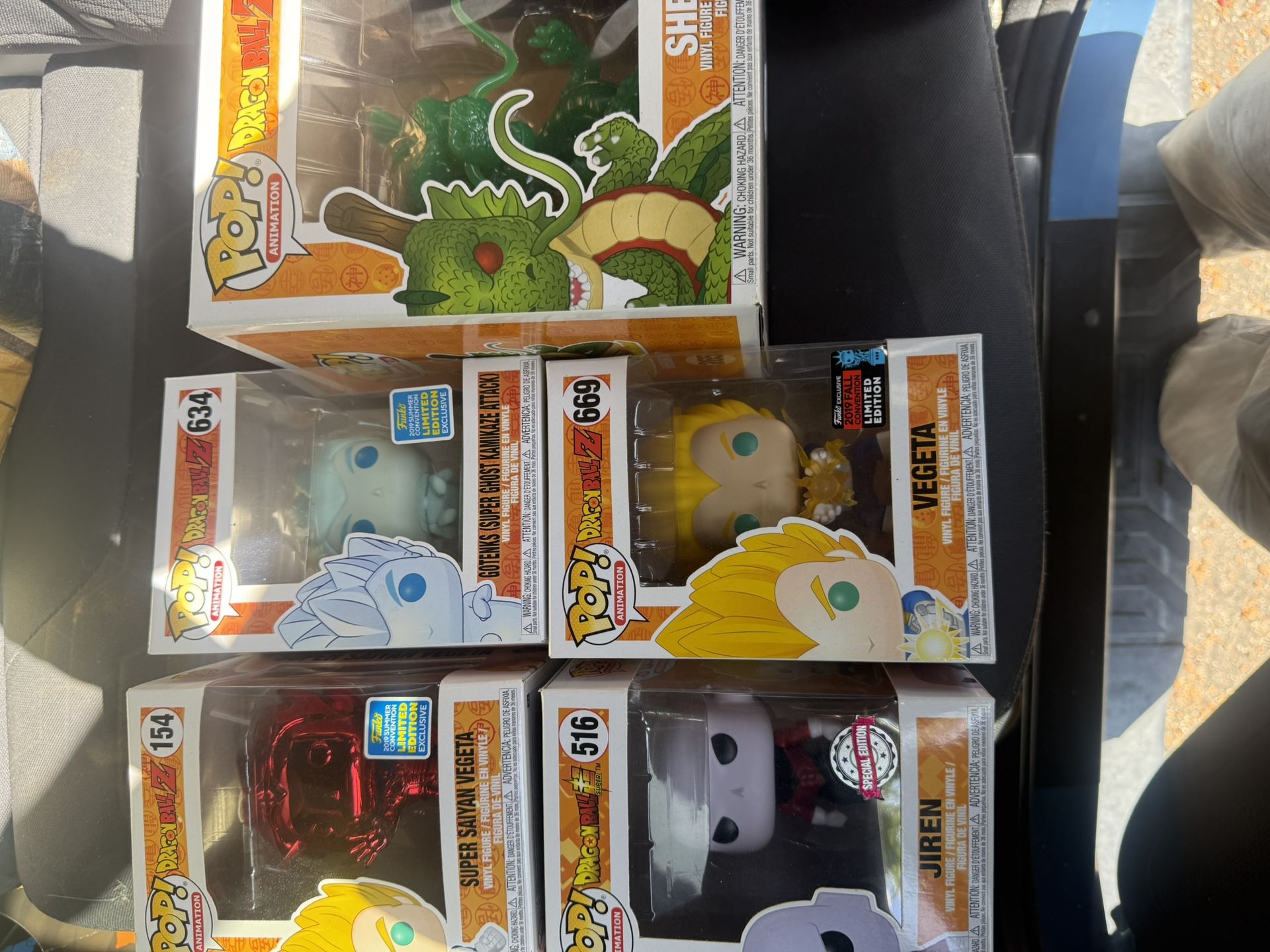Dragon Ball Z Funko Pops