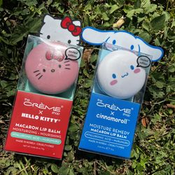 CRÈME HELLO KITTY MACARON LIP BALMS