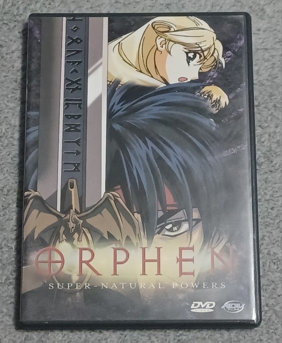 Orphan DVD Super Natural Anime 2001 Guardian Wolves Curse