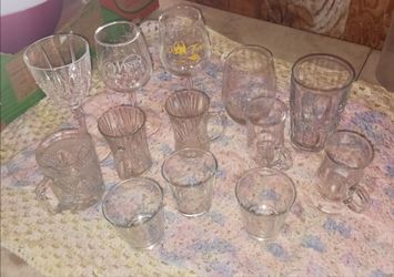 13 Glass Cups