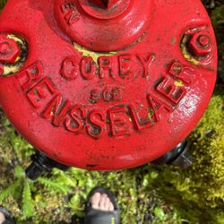 1956 Troy, NY, Vintage Fire Hydrant 