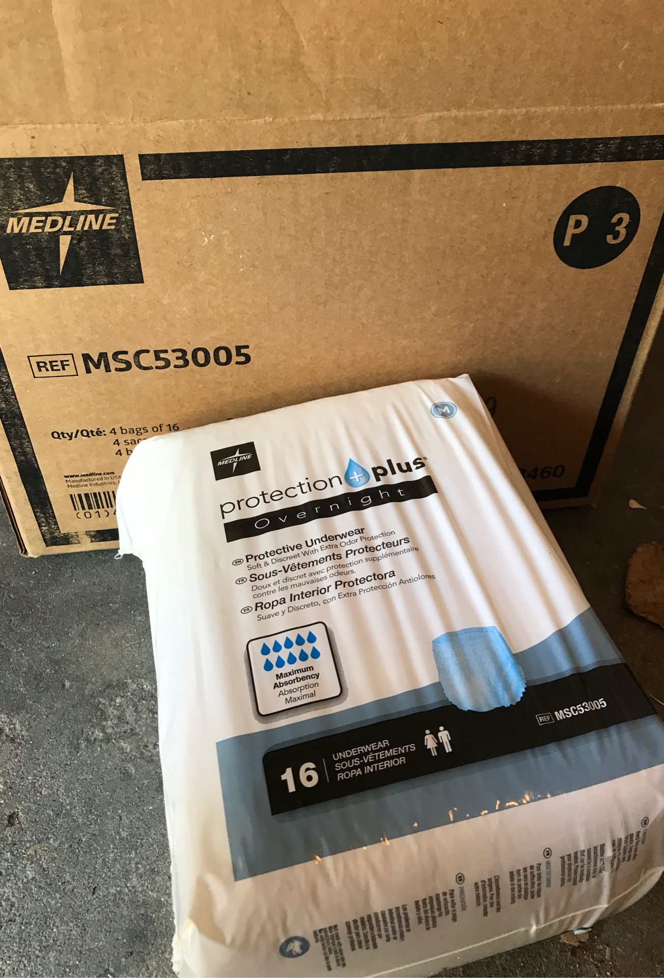 Underwear 1 box (4packet)