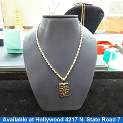 Chain - Yellow Gold 14k (.585) 12 grams 22 inch