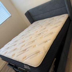 Bed + Mattress Queen + Hisense TV