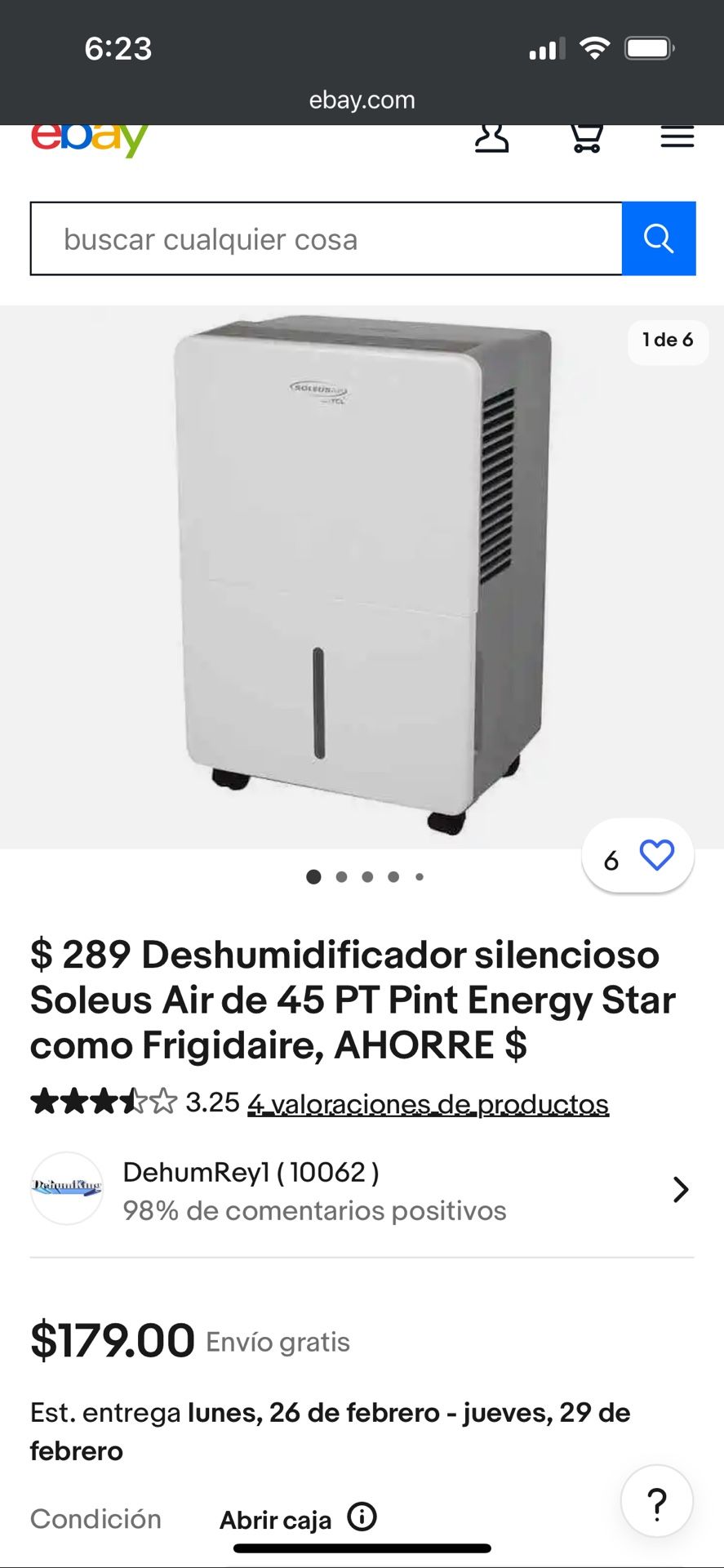 Dehumidifier Soleusair