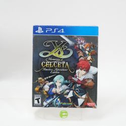 Ys: Memories of Celceta [Timeless Adventurer Edition] (Sony PlayStation 4 PS4, 2
