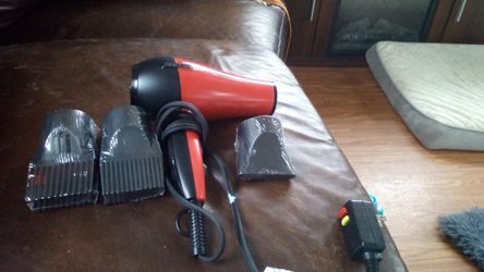 Blow Dryer And Attahments