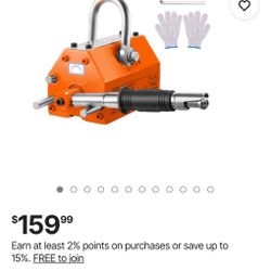 VEVOR Magnetic Lifter, 880 lbs/400 kg
