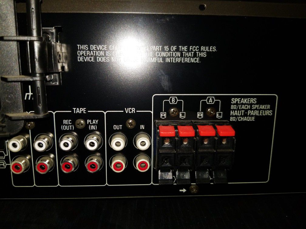Vintage Technics AV Control Stereo Receiver SA-EX110