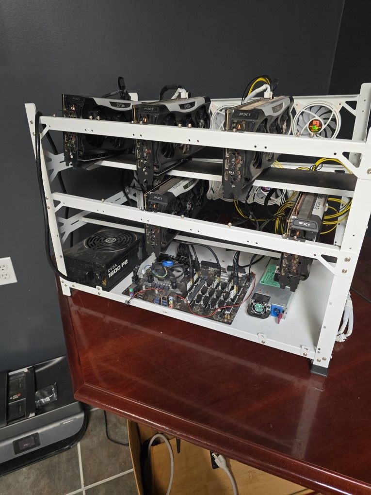 RTX 3070 EVGA FTW CRYPTO MINING RIG