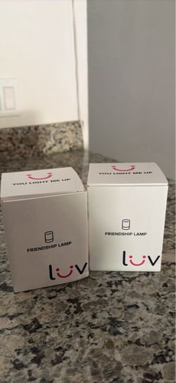 LUV Friendship Lamp – Set of 2