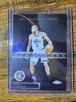Kawhi Leonard Topps Chrome 2025 Activators Los Angeles Clippers #AC-1