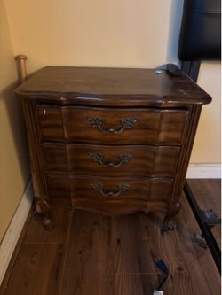 Solid wood nightstands