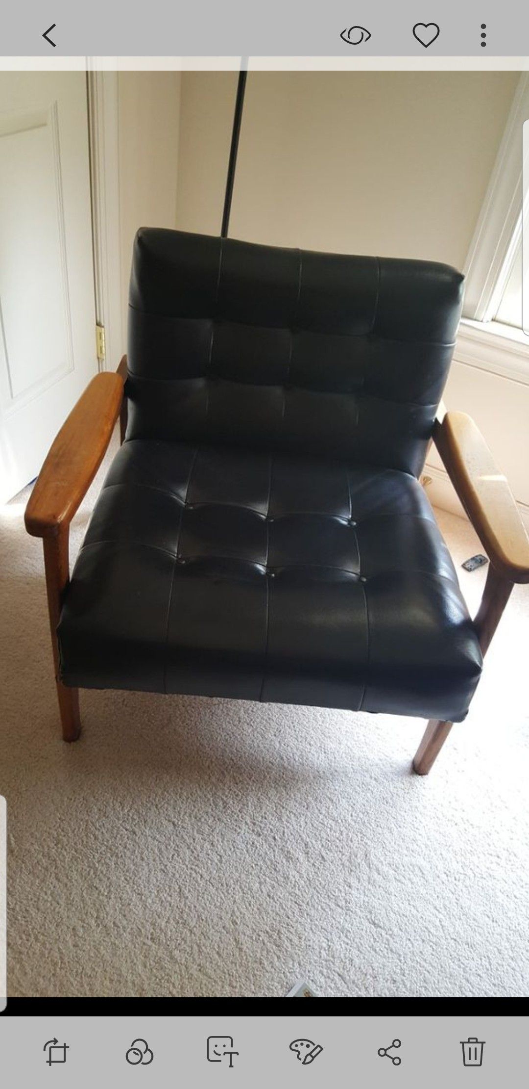 MCM Lounge Chair - $175.00 (obo)