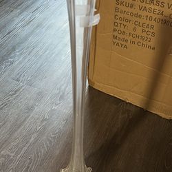Glass Vase 6 Pack $100