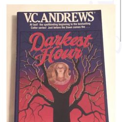 SC book Darkest Hour by VC V.C. Andrews large print edition Cutler series
