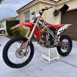 2011 crf450 clean title