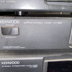 Kenwood KT-594 AM-FM Stereo Tuner