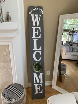 Welcome sign custom