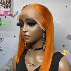 $120 12” 100% Human Hair 🍊🧡
