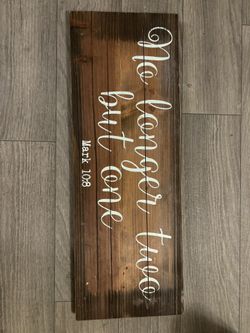 Wedding Sign