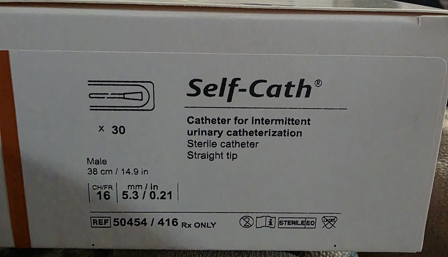 Coloplast 16fr Catheters, Single Use, Sterile. $20.00 A Box