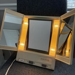 Vintage Hartman Lighted Vanity Mirror – Works