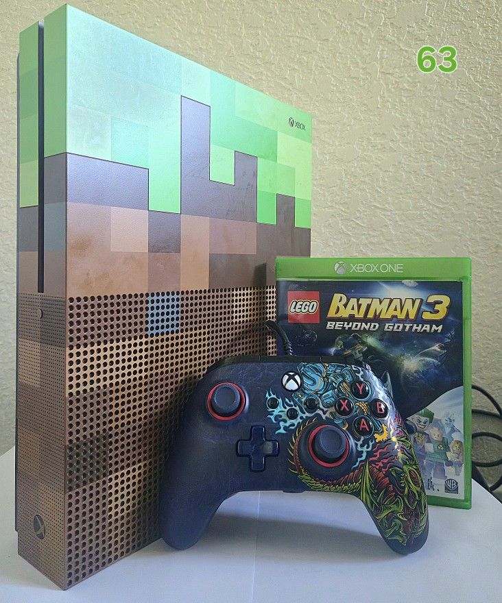 Xbox One S  1TB Minecraft Edition 
