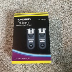 YONGNUO Digital RF-603N II Wireless Flash Trigger 