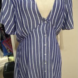 RVCA Nautycal Jayne women's mini dress. 