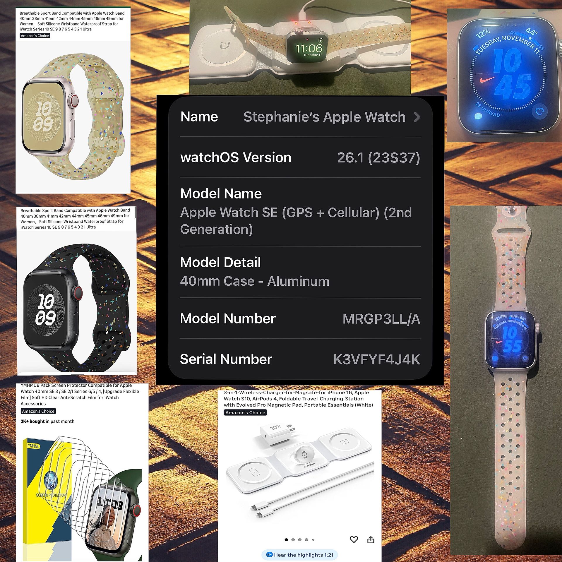 🚨 FOR SALE: Apple Watch SE (2nd Gen, 40mm, GPS + Cellular) - Like-New Condition