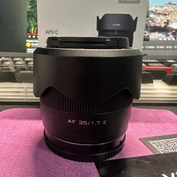 Viltrox 35mm F1.7 for Sony E Mount
