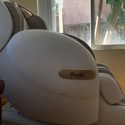 Osaki massage chair.