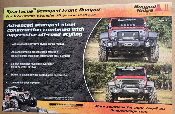 Rugged Ridge JEEP Bumper