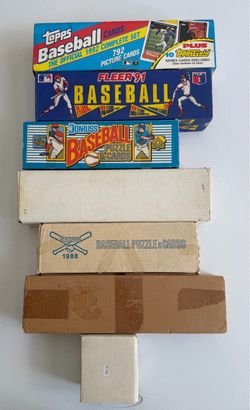 Vintage Baseball Card Collection – Topps, Donruss, Fleer – 1980s & 1990s