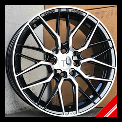 Brand New WDIM-AD00883
16X7.0 4X100/114.3 ET35 CB73.1 GUNMETAL / MACHINED LIP Wheels