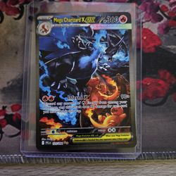 MEGA Charizard X ex English NM